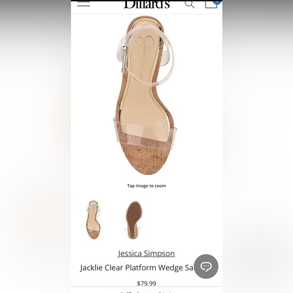 Jessica Simpson High Heels Wedge - Picture 4 of 7